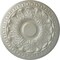 Ekena Millwork Colton Ceiling Medallion (Fits Canopies up to 4 3/4"), Hnd-Painted Flash Copper, 15 3/4"OD x 1 1/2"P CM15CNFCS - alternate 1